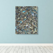 モダン芸術  キャンバスプリント (インサイチュ (ウッドフロア))