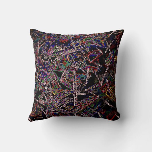 モダン芸術 クッション (裏面)