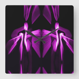 モダン芸術 スクエア壁時計