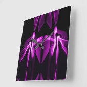 モダン芸術 スクエア壁時計 (傾斜)