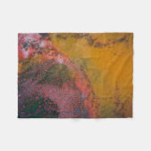 モダン芸術 フリースブランケット (正面(横))