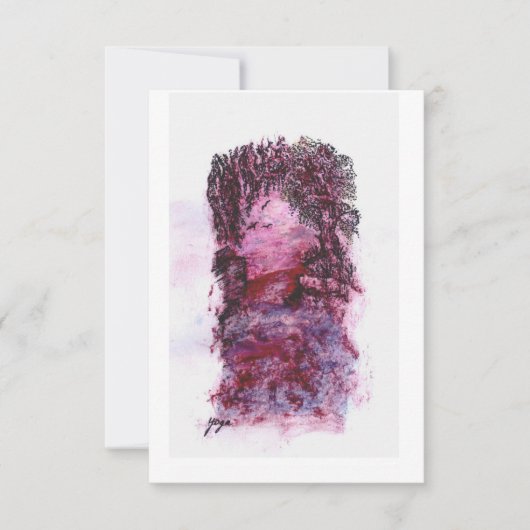 モダン芸 サンキューカード (正面)