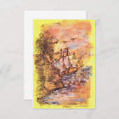 モダン芸 サンキューカード (正面/裏面)