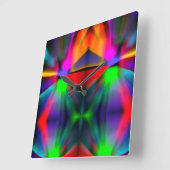 モダン芸 スクエア壁時計 (傾斜)