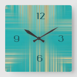 モダン芸 スクエア壁時計