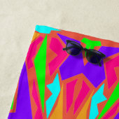 モダン芸 ビーチタオル (インサイチュ)