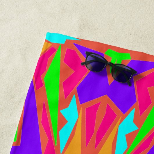 モダン芸 ビーチタオル (インサイチュ)