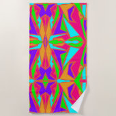 モダン芸 ビーチタオル (正面)