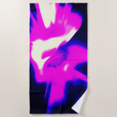 モダン芸 ビーチタオル (正面)