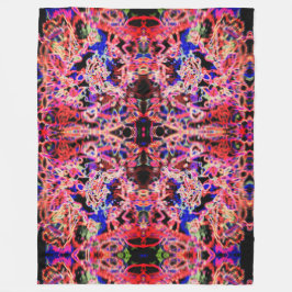 モダン芸 フリースブランケット