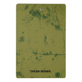 モダン苦味。アリスは注意する。パーソナライズ ミニクリップボード (裏面)