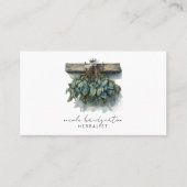 モダン草つる類 名刺 (正面)