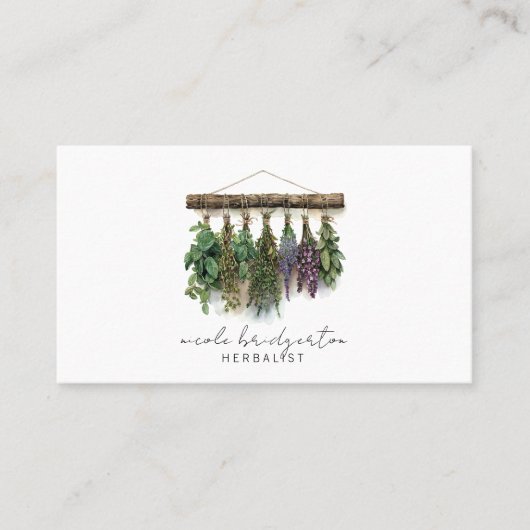 モダン草つる類 名刺 (正面)