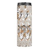 モダン葉パーソナライズされた タンブラー (裏面)