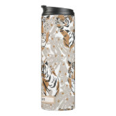 モダン葉パーソナライズされた タンブラー (回転右)