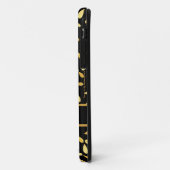 モダン葉金ゴールド名 Case-Mate iPhoneケース (裏面/左)