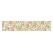 モダン葉 ショートテーブルランナー (横)