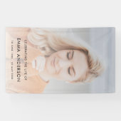 モダン葬 |お祝い・オブ・ライフ・ラージ 横断幕 (横)