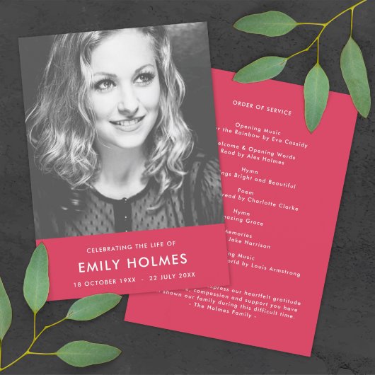 モダン葬 |生命お祝いプログラム プログラム