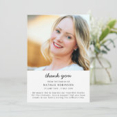 モダン葬 |生活ミニマルお祝い サンキューカード (スタンド正面)