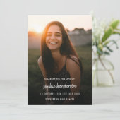 モダン葬 |耐用年数お祝い プログラム (スタンド正面)