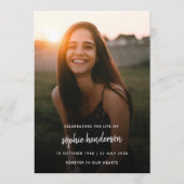 モダン葬 |耐用年数お祝い プログラム (正面)