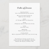 モダン葬 |耐用年数お祝い プログラム (裏面)