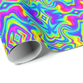 モダン虹3 ラッピングペーパー (ロールコーナー)