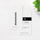 モダン衣料価格つるラベル (デスク)