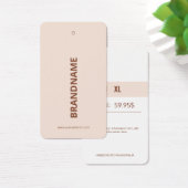 モダン衣料価格つるラベル (デスク)