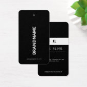 モダン衣料価格つるラベル (デスク)