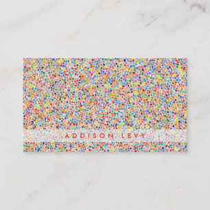 モダン表現主義アートウォーター絵を描カラー 予約カード