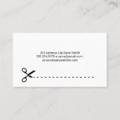 モダン裁縫機 名刺 (裏面)