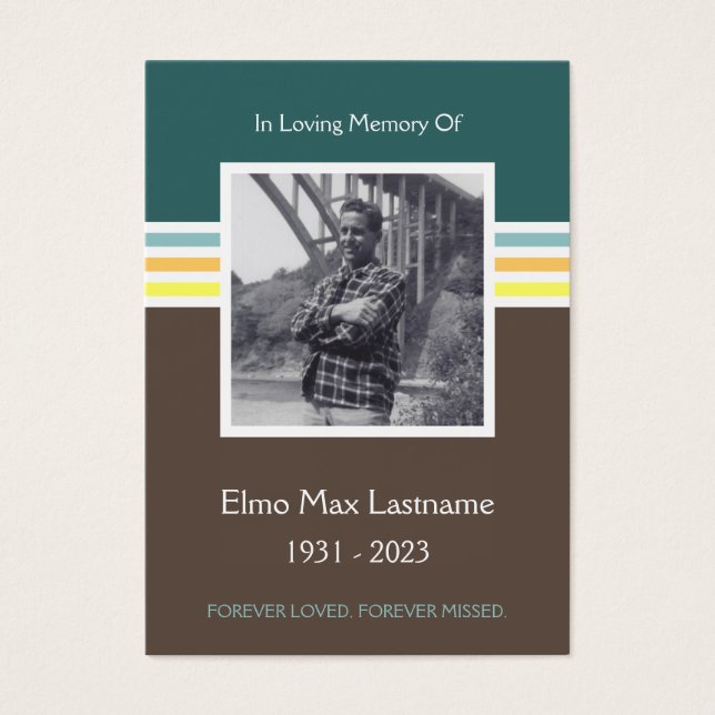 モダン記念カード (正面)