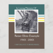 モダン記念カード (正面)