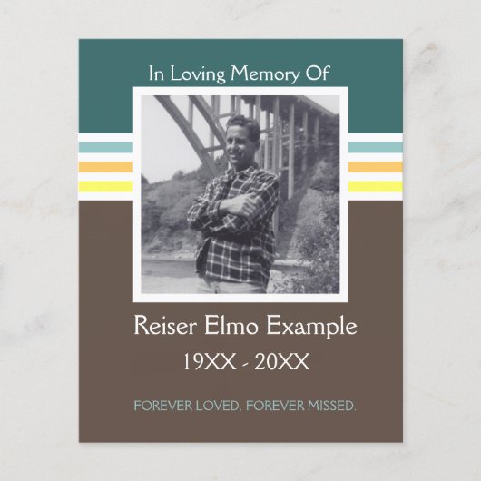 モダン記念カード (正面)