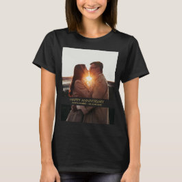 モダン記念写真の愛 Tシャツ