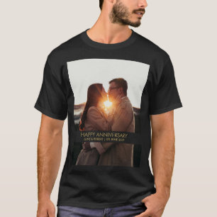 モダン記念写真の愛 Tシャツ