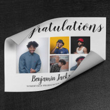 モダン誇りを持ったパパ |写真の卒業