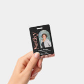 モダン認定公証人ローン署名エージェント バッジ (手持ち)