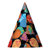 モダン誕生日バルーン パーティーハット (裏面)