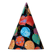 モダン誕生日バルーン パーティーハット (左)