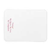 モダン誕生日写真 マグネット (横)