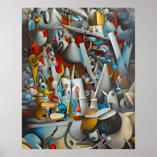 モダン読青 ポスター (正面)