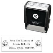 モダン読Love Return Classroom図書室 セルフインキングスタンプ (インサイチュ)