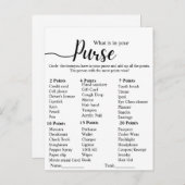 モダン財布ブライダルシャワーパーティーゲームとは ポストカード (正面/裏面)