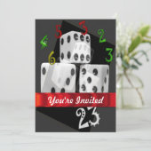 モダン賭博サイコロ 招待状 (スタンド正面)