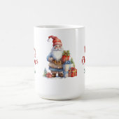 モダン贈り物と北欧クリスマス格言 コーヒーマグカップ (中央)