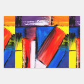 モダン贈り物ラップ ラッピングペーパーシート (正面3)