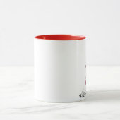 モダン赤ずきんの子供のマグ マグカップ (中央)